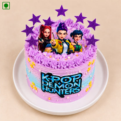 KPop Star Theme Cake - Gurgaon, Delhi & Noida
