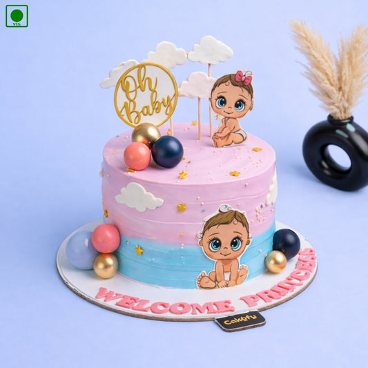 Kids Princess Theme Cake – Gurgaon & Delhi NCR | Cakofy