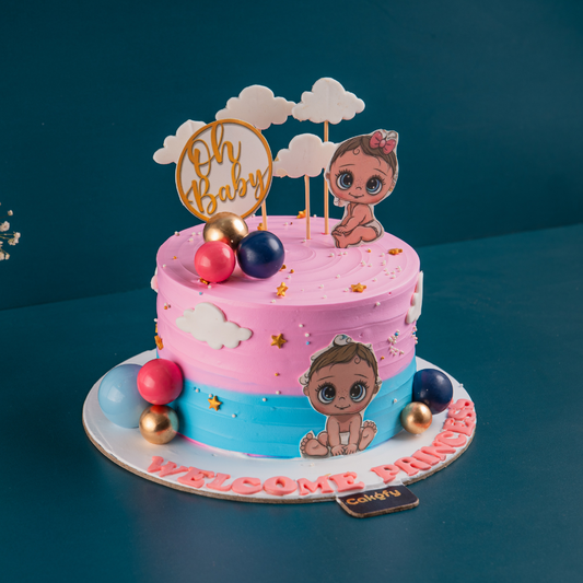 Kids Princess Theme Cake