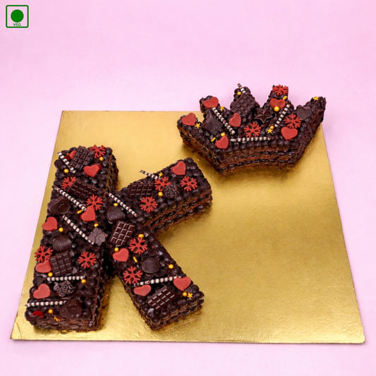 King Crown Letter Cake - Gurgaon & Delhi NCR | Cakofy