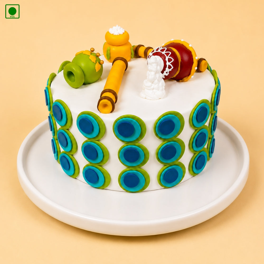 Krishna Flute & Matki Cake - Gurgaon, Delhi & Noida