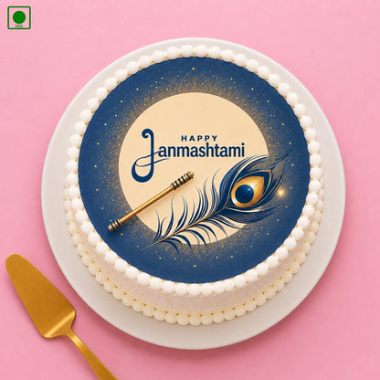 Krishna Janmashtami Theme Cake - Gurgaon, Delhi & Noida