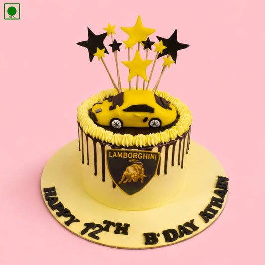 Lamborghini Car Cake - Cake Gurgaon & Delhi NCR | Cakofy
