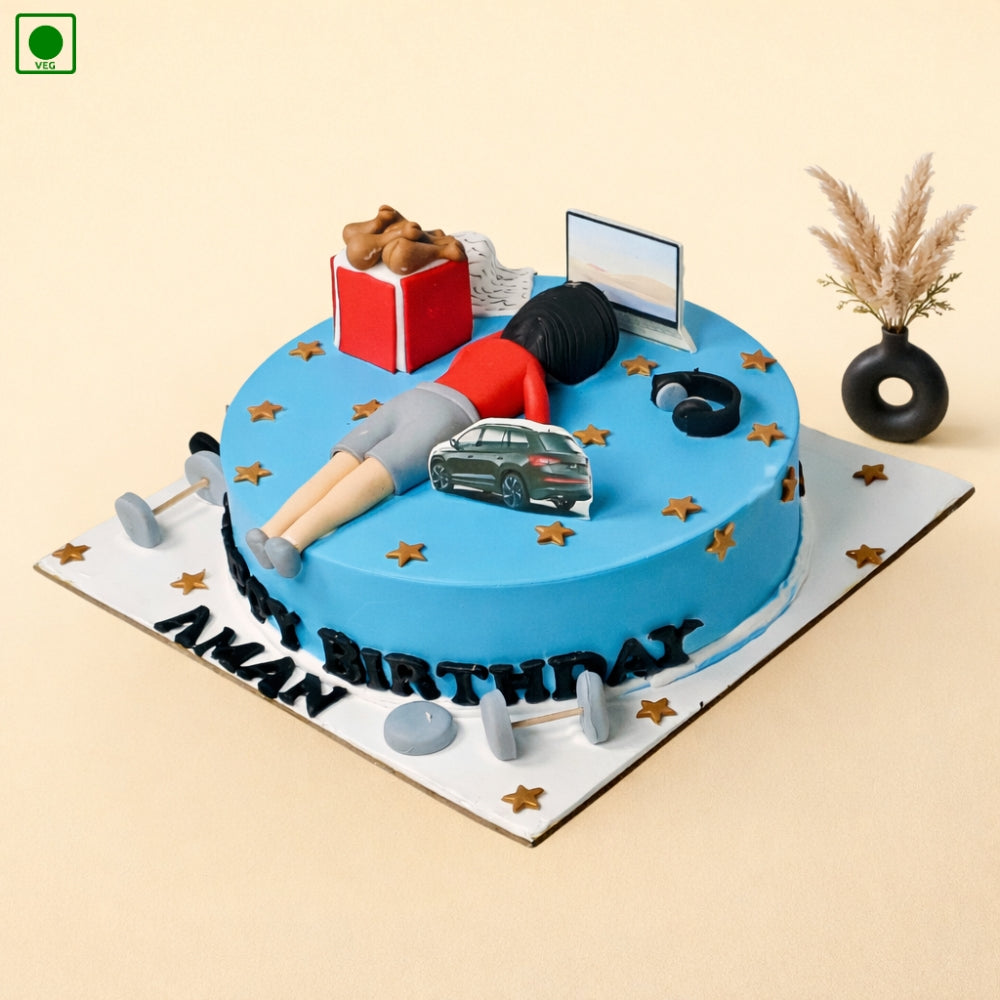 Lazy Boy Theme Cake - Gurgaon & Delhi NCR | Cakofy