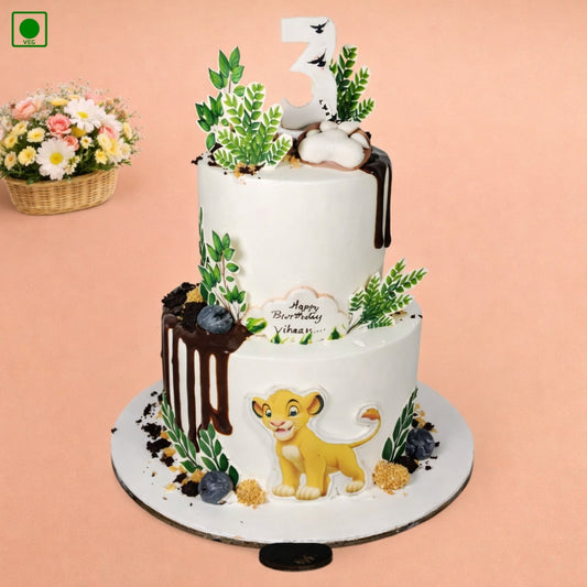 Lion King Theme Cake – Gurgaon & Delhi NCR | Cakofy