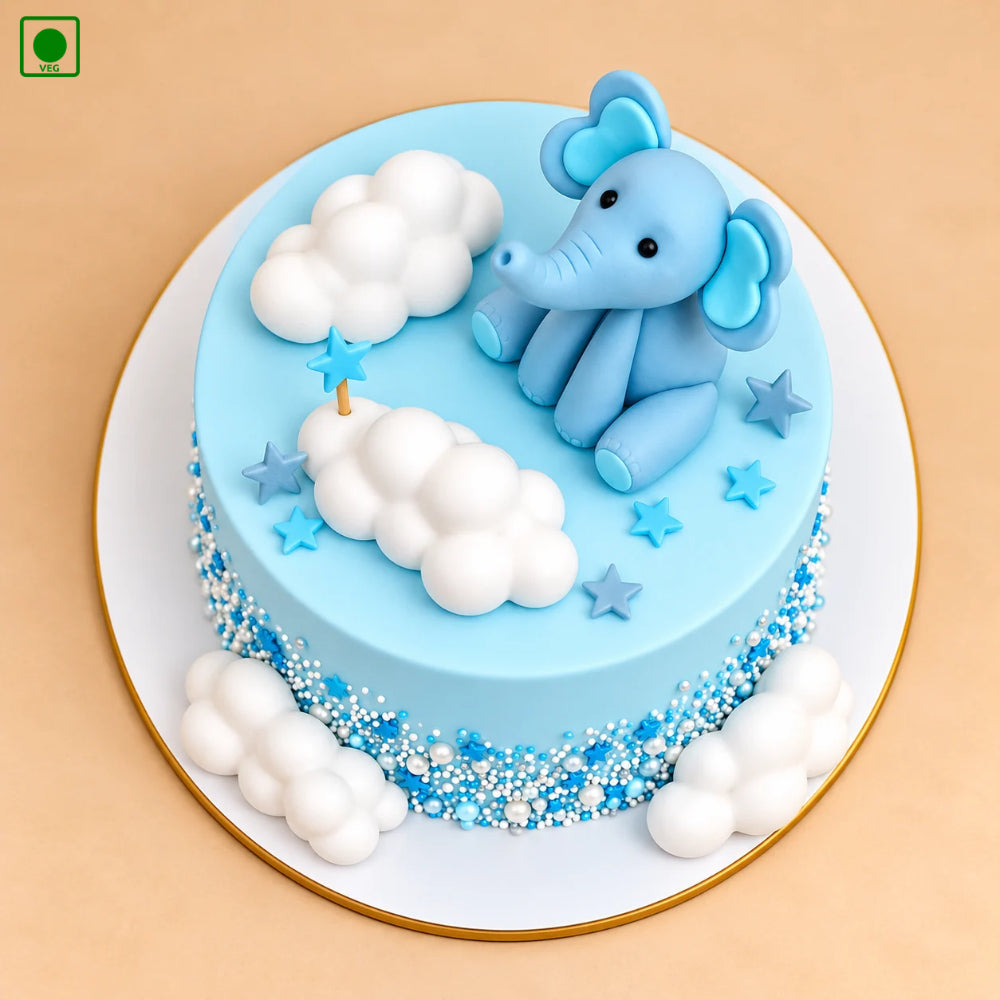 Little Elephant Sky Cake - Gurgaon, Delhi & Noida