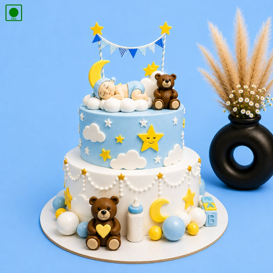 Little Teddy Bear Baby Cake – Gurgaon & Delhi NCR | Cakofy