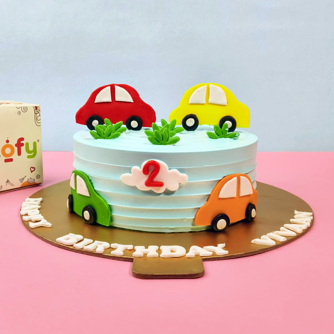 Luxury Car Design Birthday Cake -  Cake Gurgaon & Delhi NCR | Cakofy