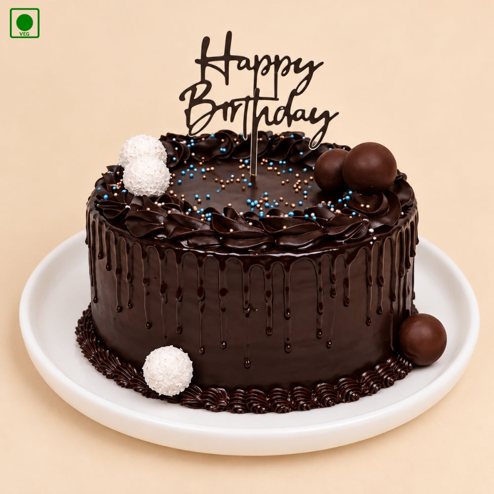 Luxury Choco Drip Cake - Gurgaon, Delhi & Noida