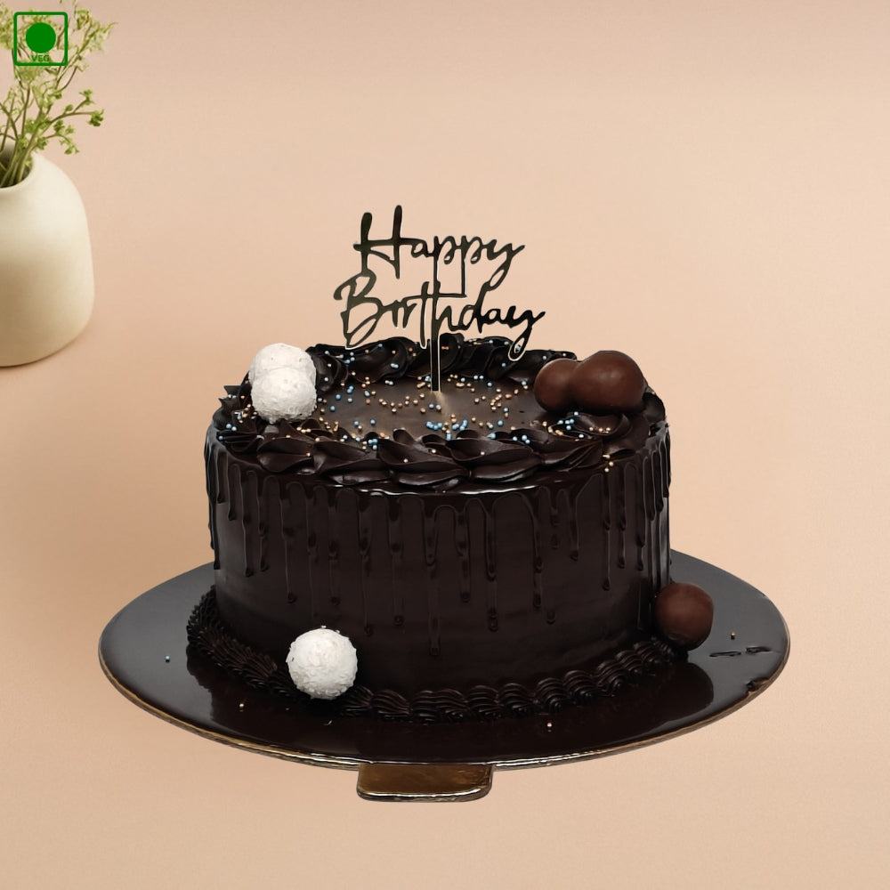 Luxury Chocolate Truffle Drip Cake - Gurgaon & Delhi NCR | Cakofy