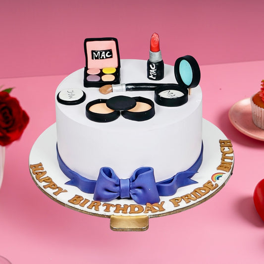 Makeup Queen Theme Cake - Gurgaon & Delhi NCR | Cakofy