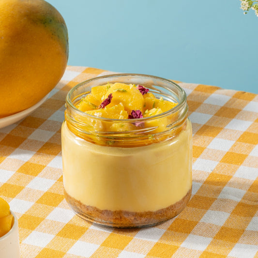 Mango Cheese Jar Cake - Gurgaon & Delhi NCR | Cakofy