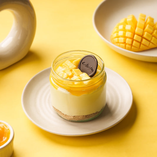 Mango Cheese Jar Cake Gurgaon & Delhi NCR | Cakofy