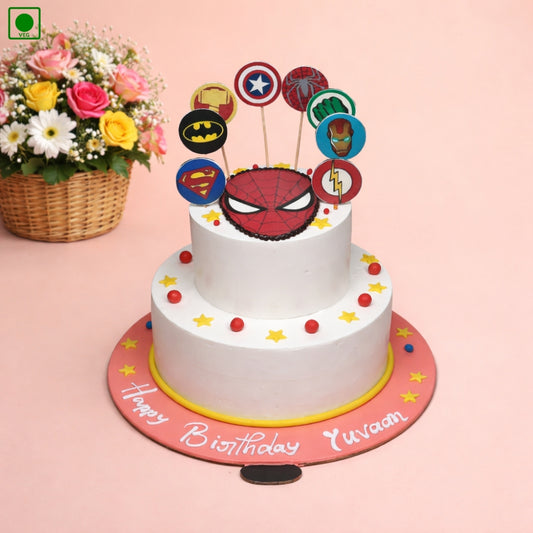 Marvel Theme Cake – Gurgaon & Delhi NCR | Cakofy