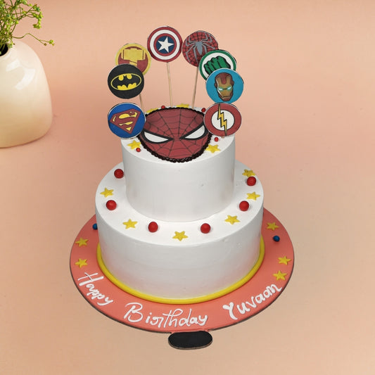 Marvel Theme Cake – Gurgaon & Delhi NCR | Cakofy
