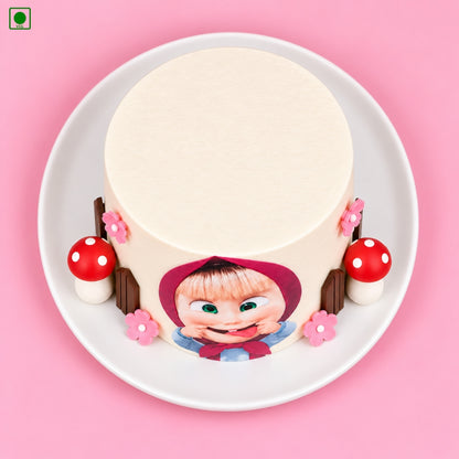 Masha & Bear Kids Cake - Gurgaon, Delhi & Noida