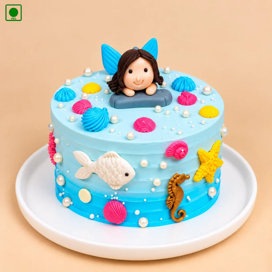 Mermaid Adventure Cake - Gurgaon, Delhi & Noida