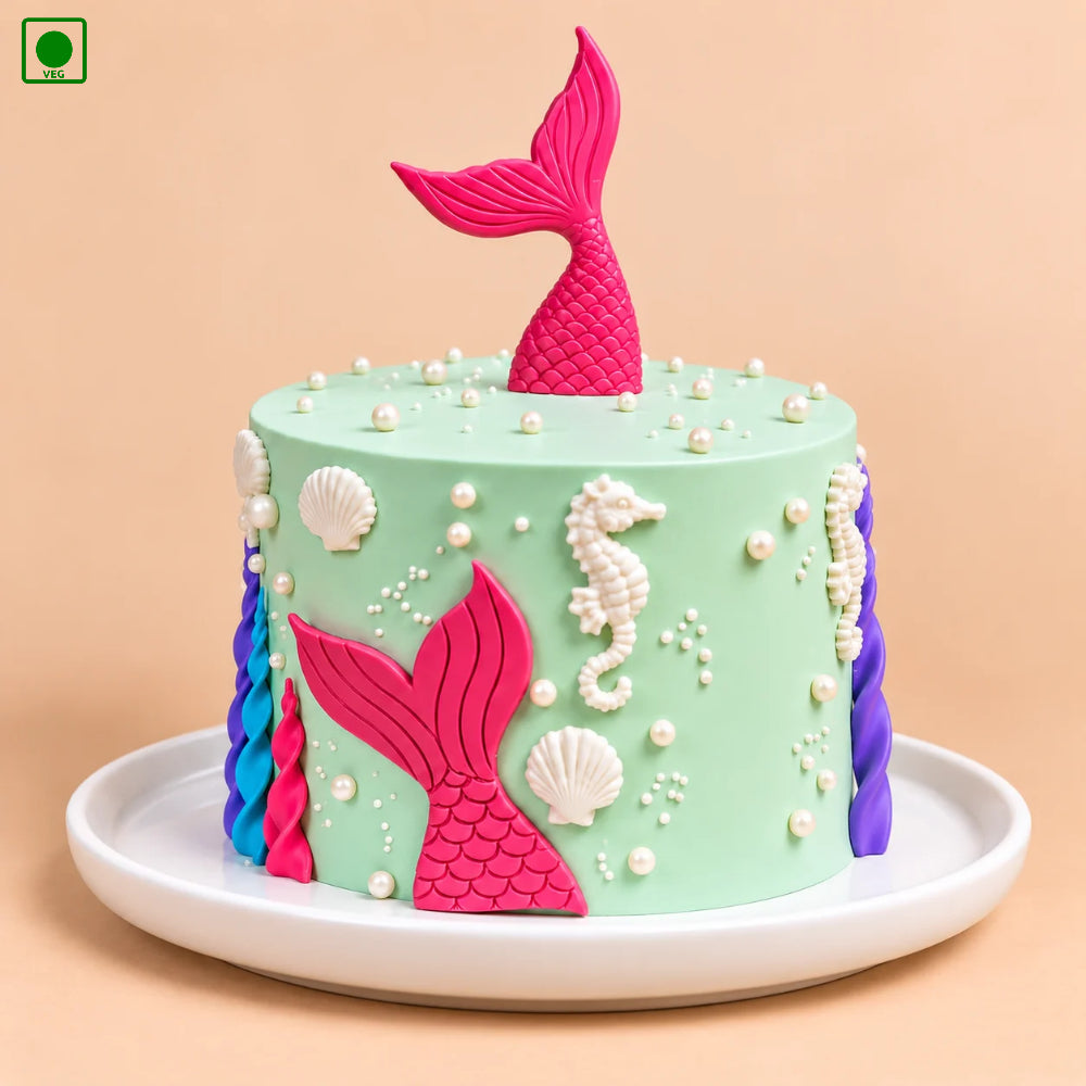 Mermaid Fantasy Cake - Gurgaon, Delhi & Noida