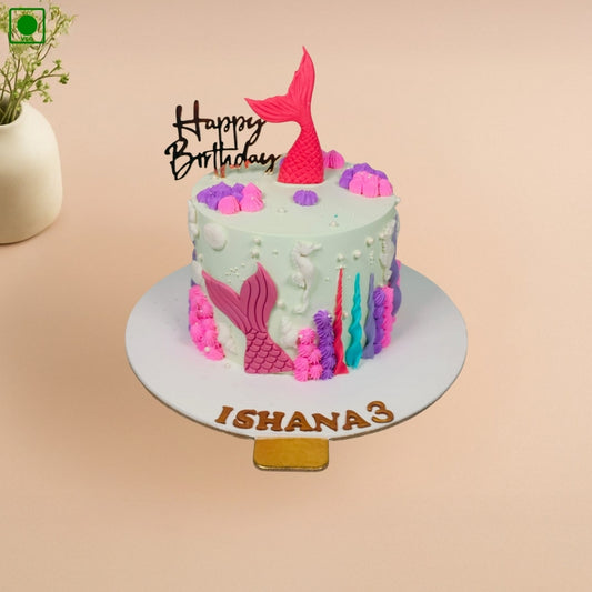 Mermaid Fantasy Cake - Gurgaon & Delhi NCR | Cakofy