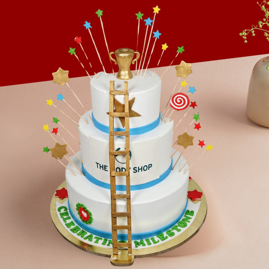 Milestone Achieved Office Theme Cake – Gurgaon & Delhi NCR | Cakofy