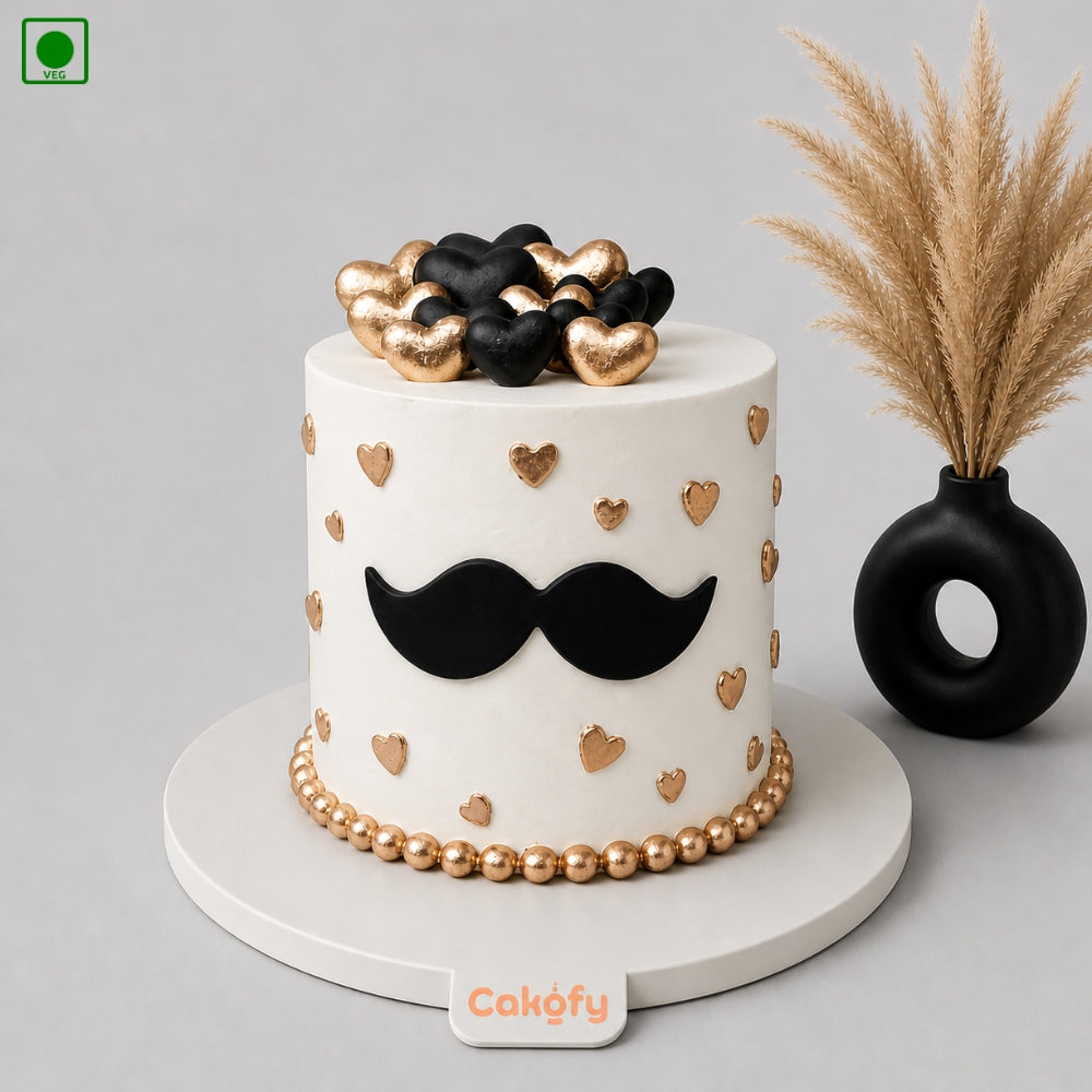 Modern Gentleman Cake - Gurgaon, Delhi & Noida