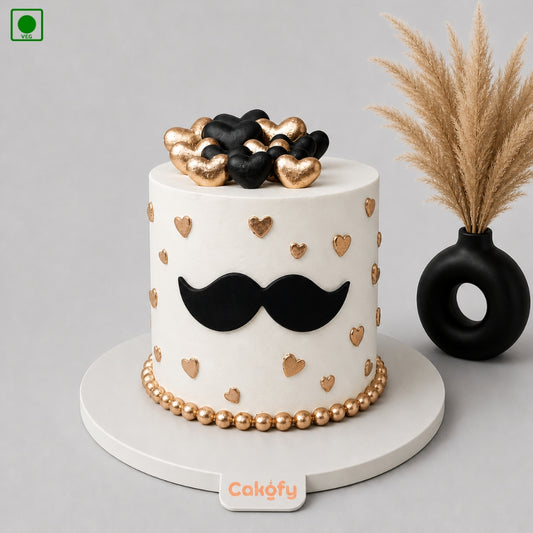 Modern Gentleman Cake - Gurgaon & Delhi NCR | Cakofy