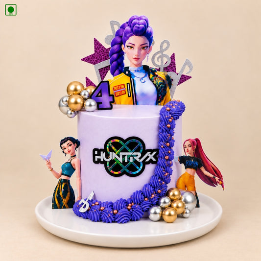 Modern KPop Theme Cake - Gurgaon, Delhi & Noida