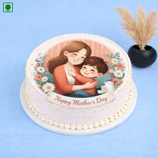 Mom Hug Theme Cake - Gurgaon & Delhi NCR | Cakofy