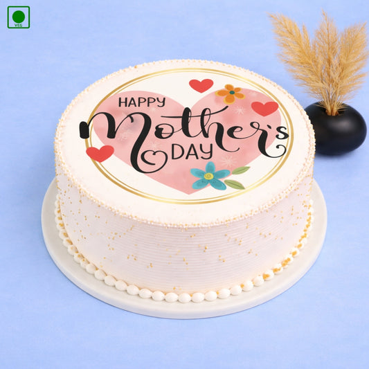 Mother’s Day Heart Theme Cake - Gurgaon & Delhi NCR | Cakofy