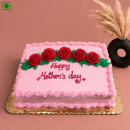 Mother’s Day Rose Cake - Gurgaon & Delhi NCR | Cakofy
