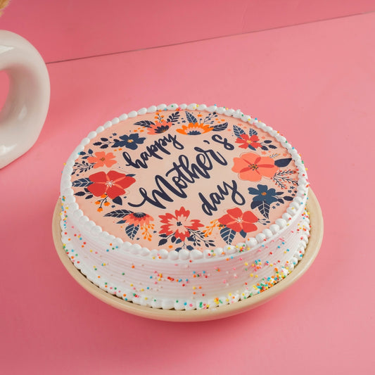 Mother's Day Poster Cake - Online Order 