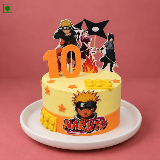 Naruto Squad Cake - Gurgaon, Delhi & Noida