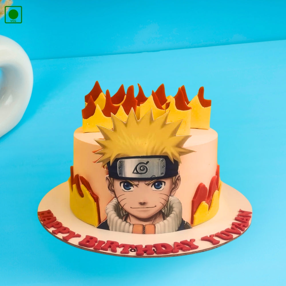 Naruto Face Cake - Gurgaon & Delhi NCR | Cakofy