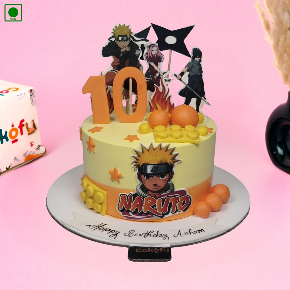 Naruto Squad Cake - Gurgaon & Delhi NCR | Cakofy