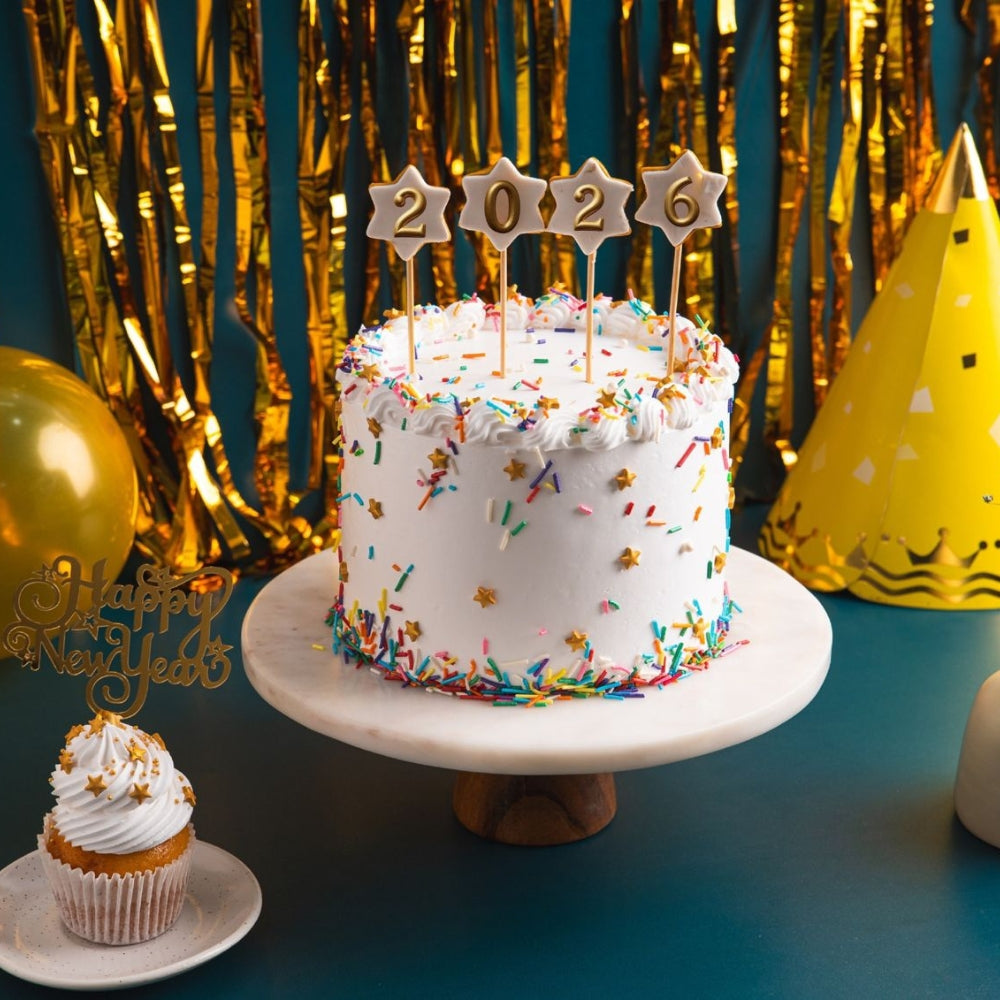 New Year Special Colorful Cake - Gurgaon & Delhi NCR | Cakofy