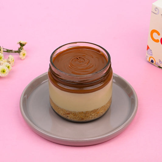 Hazelnut Cheese Jar Cake