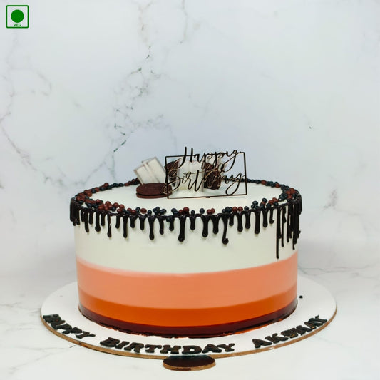 Ombre Chocolate Drip Cake - Gurgaon & Delhi NCR | Cakofy