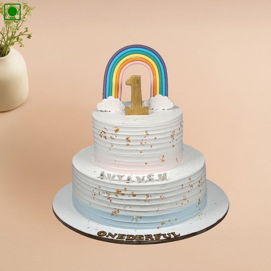 Ombre Rainbow Cake - Gurgaon & Delhi NCR | Cakofy