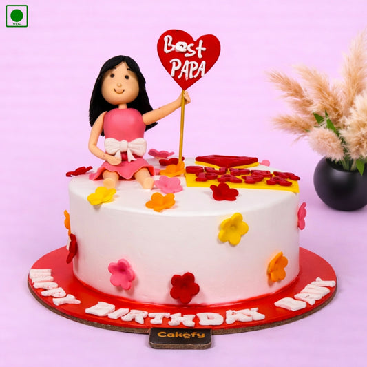 Papa Special Love Cake - Gurgaon & Delhi NCR | Cakofy