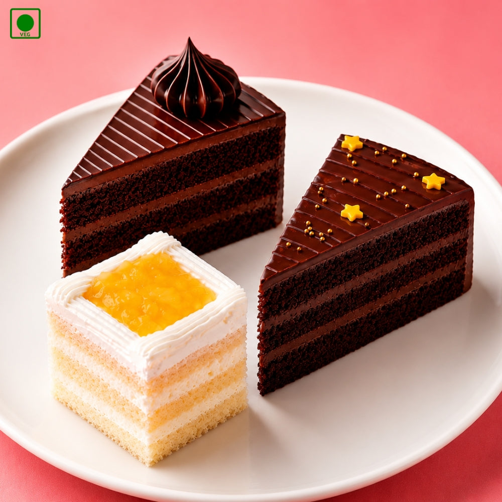 Pastry Combo - 3 Pcs - Gurgaon, Delhi & Noida