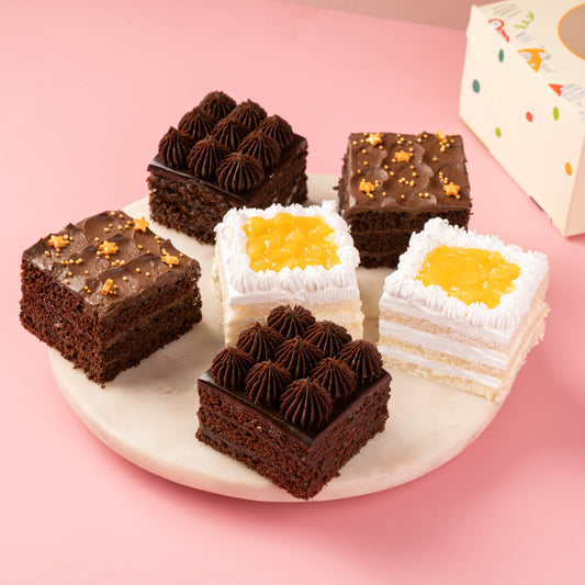 Pastry Combo - 6 Pcs  - Gurgaon & Delhi NCR | Cakofy