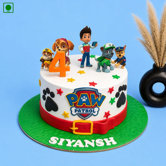 Paw Patrol Squad Cake - Gurgaon & Delhi NCR | Cakofy