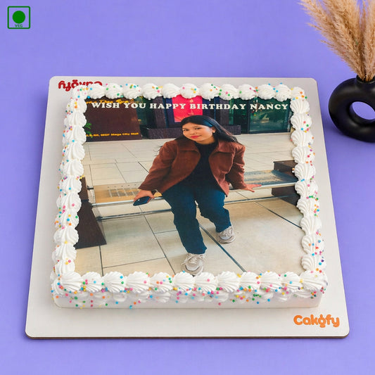 Personalized Photo Birthday Cake - Gurgaon & Delhi NCR | Cakofy