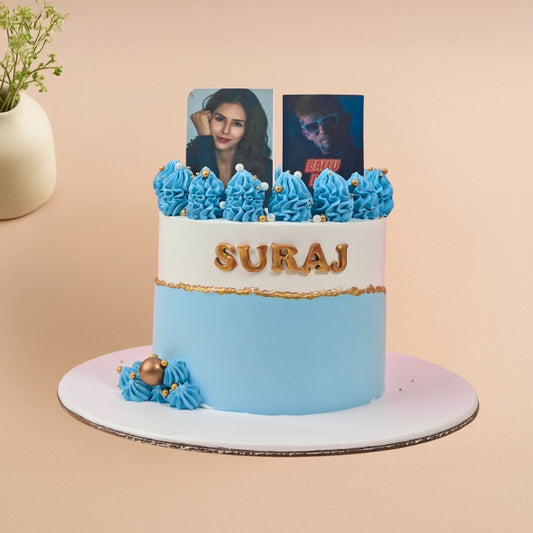 Personalized Photo Theme Birthday Cake - Gurgaon & Delhi NCR | Cakofy