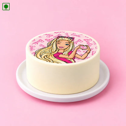 Pink Barbie Love Bento Cake