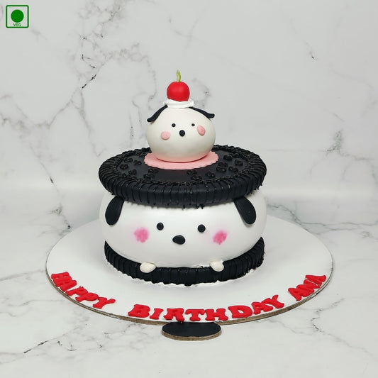 Pochacco Theme Cake - Gurgaon & Delhi NCR | Cakofy