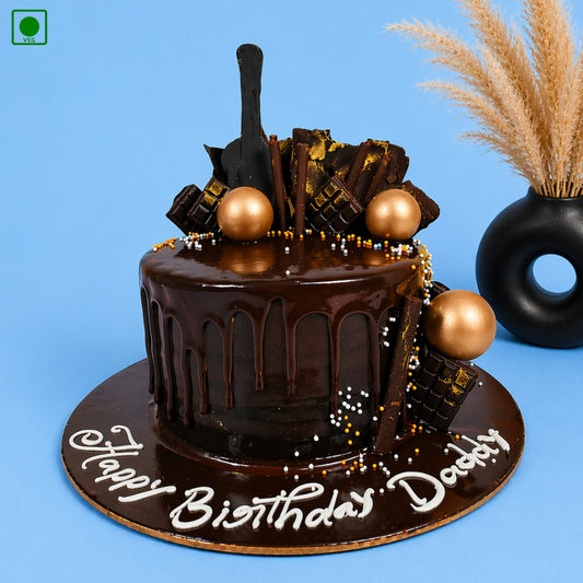 Premium Dark Chocolate Drip Cake - Gurgaon & Delhi NCR | Cakofy
