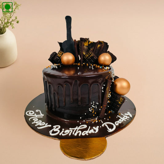 Premium Dark Chocolate Drip Cake - Gurgaon & Delhi NCR | Cakofy