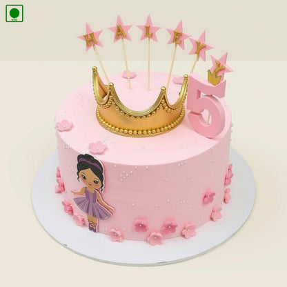 Princess Crown Birthday Cake – Gurgaon, Delhi & Noida