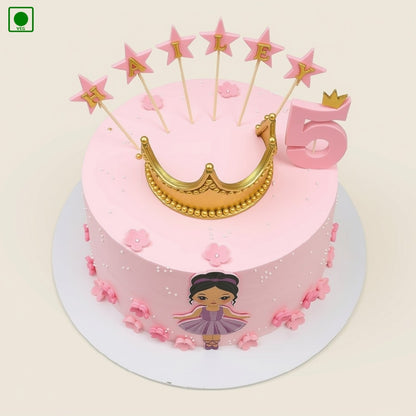 Princess Crown Birthday Cake – Gurgaon, Delhi & Noida